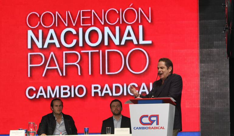 Germán Vargas Lleras en la Convención Nacional de Cambio Radical