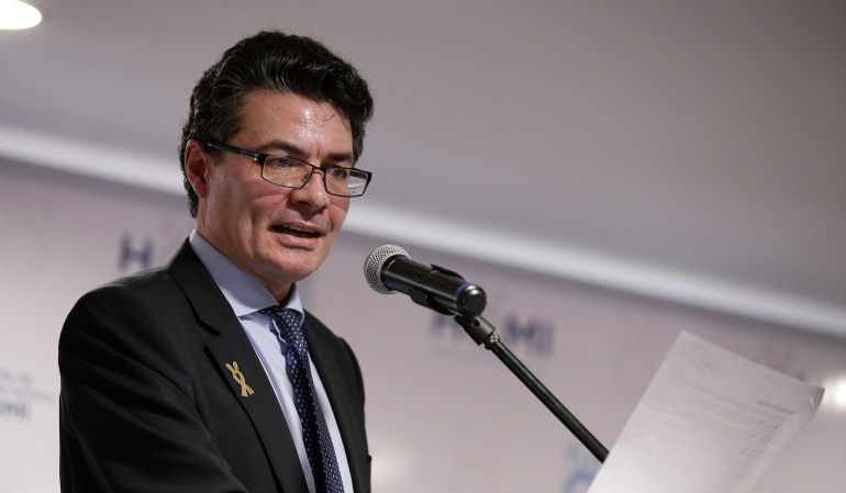 Alejandro Gaviria, ministro de Salud.