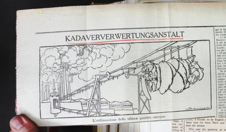 Fábricas alemanas de cadáveres: El relato sobre fábricas alemanas de cadáveres que se convirtió en noticia falsa hace 100 años