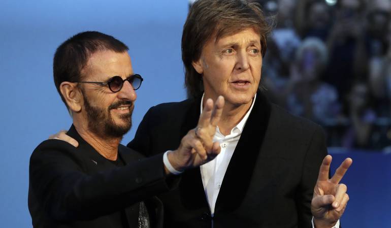 Paul McCartney y Ringo Starr juntos tras siete años para sesión de estudio