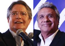 Moreno dice que ganó elecciones en Ecuador y Lasso que va a segunda vuelta