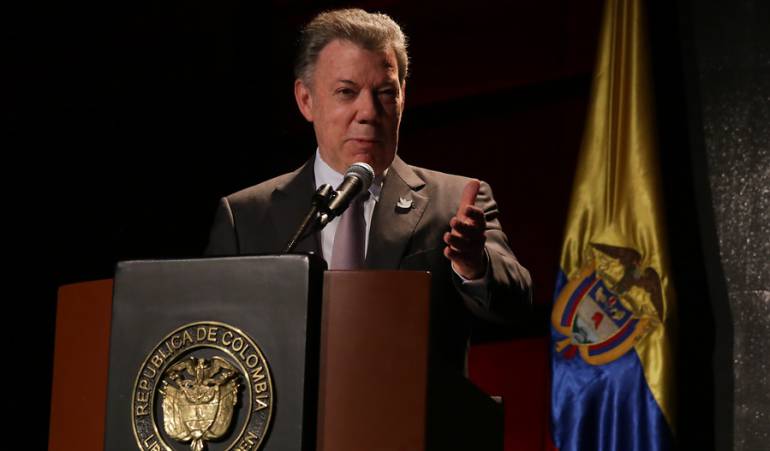Juan Manuel Santos, presidente de Colombia