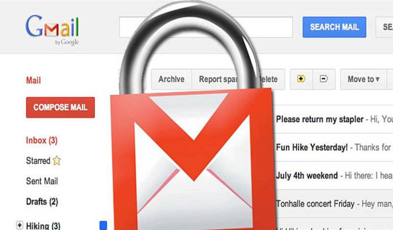 Según Google, nada apunta a que el suceso tenga relación con amenazas de 'phishing' o de seguridad.