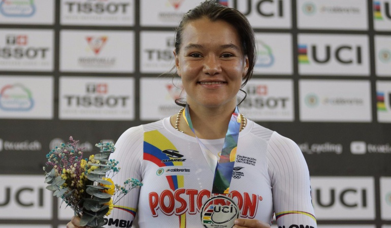 Martha Bayona medalla de plata: Martha Bayona, medalla de plata en la parada de la Copa Mundo en Los Ángeles