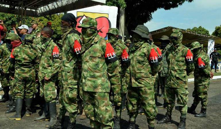 La guerrilla del Eln.