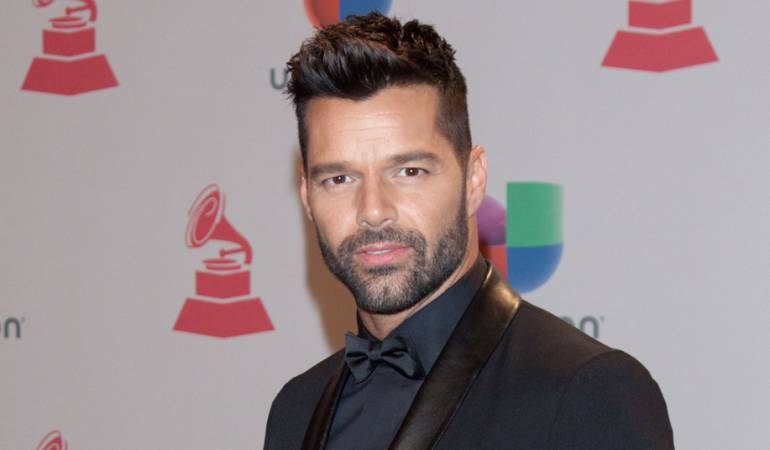 Ricky Martin, cantante portorriqueño.