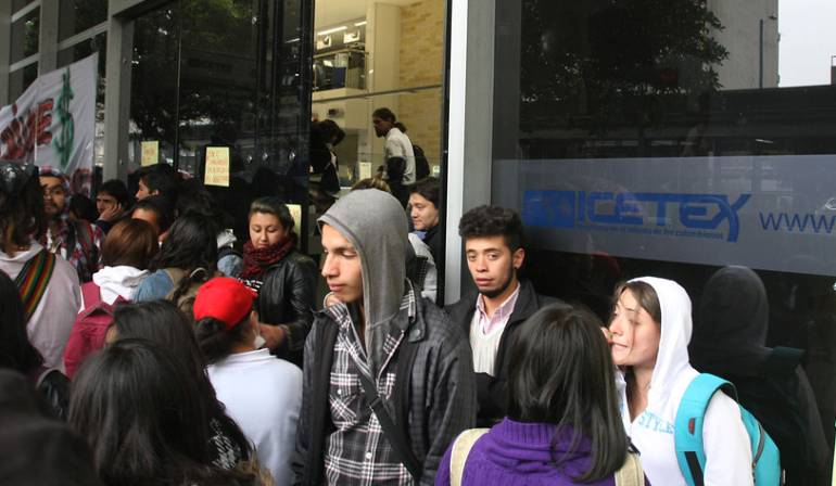 Algunos estudiantes no han recibido las ayudas de Icetex