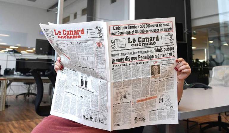 Desde sus orígenes, Le Canard Enchaîné se asoció al ideario de la izquierda.