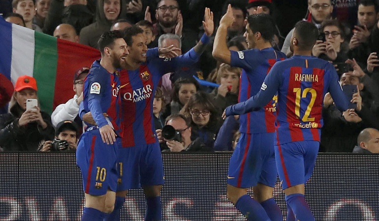 Barcelona 5-0 Celta de Vigo: Barcelona golea al Celta de Vigo y se ilusiona con la remontada ante el PSG