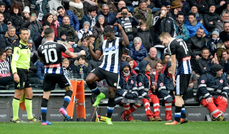 Duván Zapata Juventus Udinese: Duván Zapata le marca al histórico Buffon en el empate de la Juventus y Udinese
