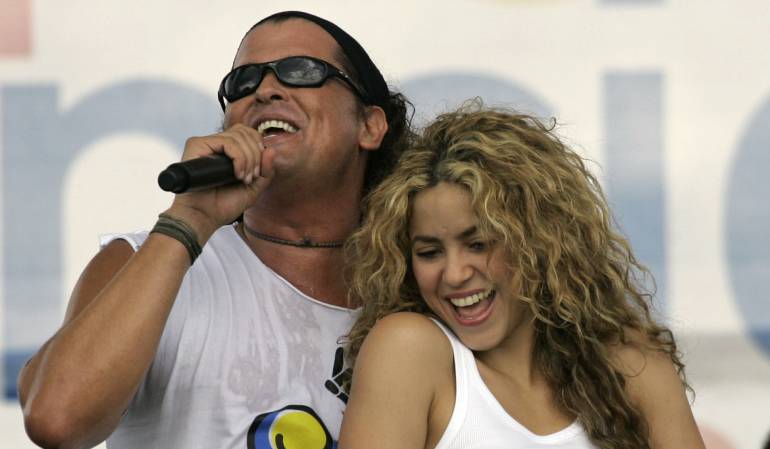Carlos Vives y Shakira.
