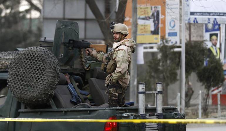 Asalto a hospital militar de Kabul