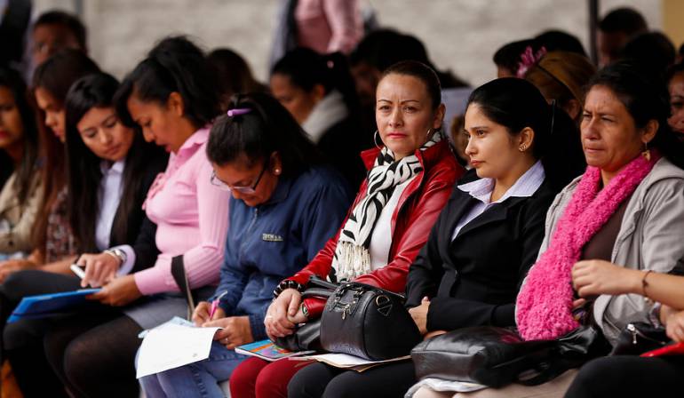 Convocatoria de trabajo para mujeres