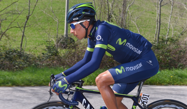Nairo Quintana: Nairo Quintana, séptimo en la general de la Tirreno-Adriático
