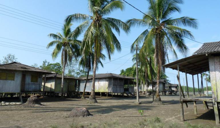 Zona de conflicto en Chocó.