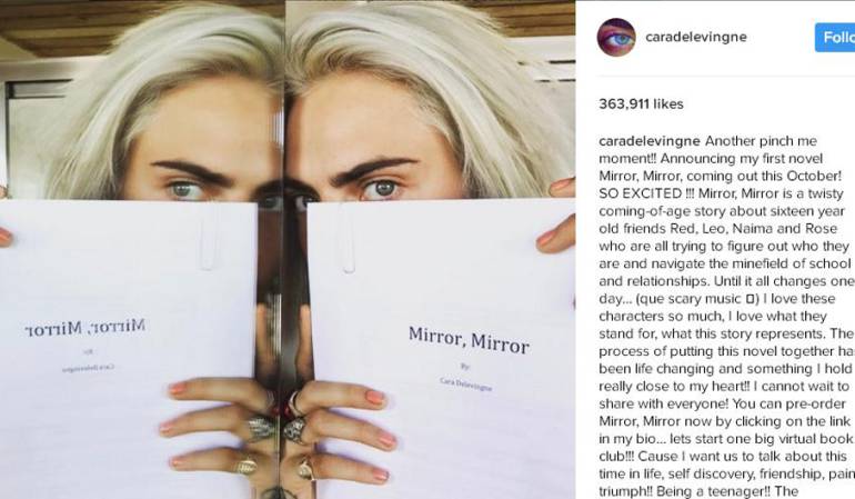 Cara Delevingne, modelo y actriz británica.