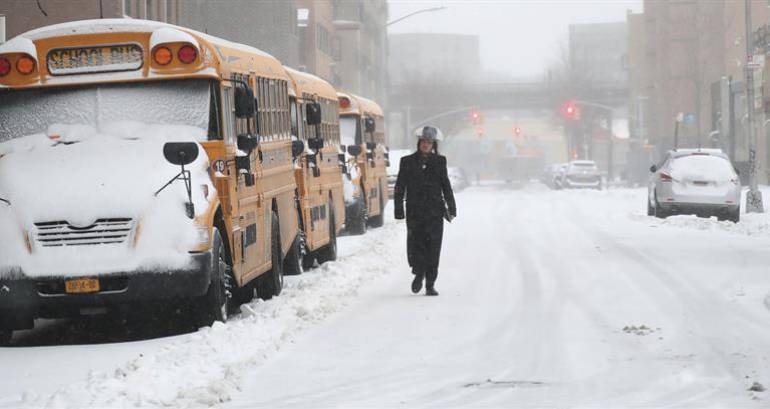 Nieve en Nueva York