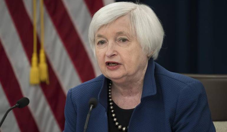 Presidenta de la Reserva Federal de Estados Unidos, Janet Yellen