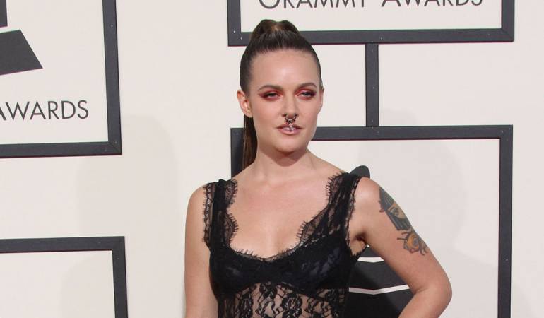 Tove Lo en la edición de los Grammy 2016.