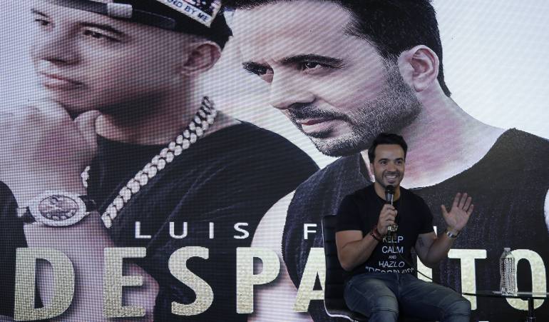 Lanzamiento de la canción 'Despacito', Luis Fonsi.