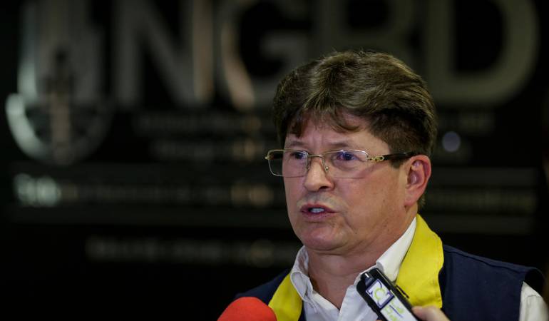 Carlos Iván Márquez Pérez, director de la Unidad Nacional de Gestión de Riesgos