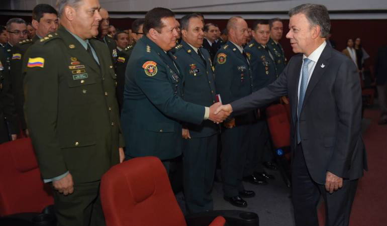Presidente de Colombia Juan Manuel Santos.