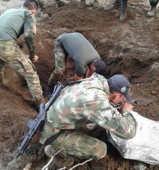 Incautan cocaína del ELN Incautan cocaína del ELN