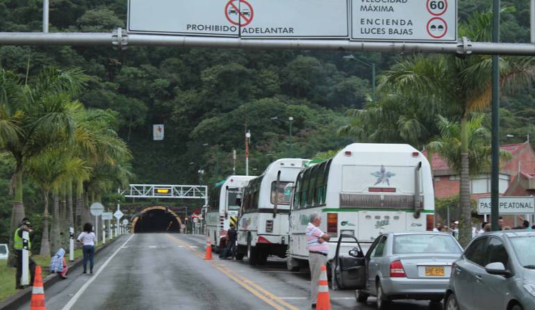 Vía Bogotá-Villavicencio