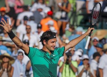 Federer salva 2 bolas de partido ante Berdych y pasa a semifinales en Miami