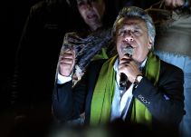 Lenín Moreno logra el 51,16 % de votos en Ecuador con escrutinio al 98,96 %