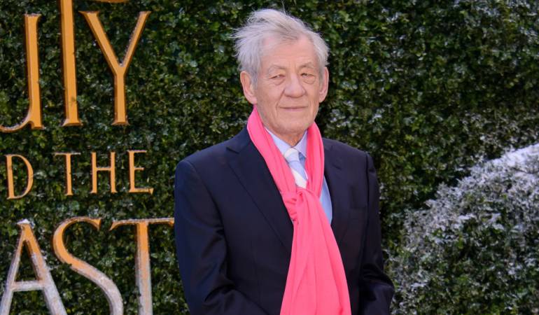Ian McKellen, actor británico.