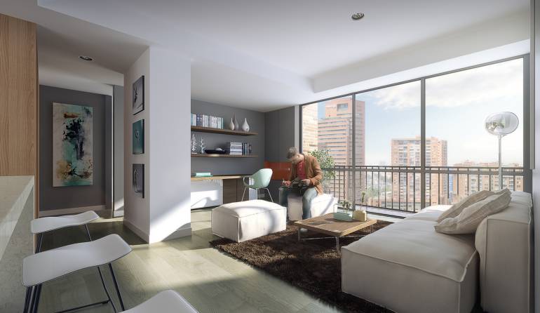 Apartamentos.