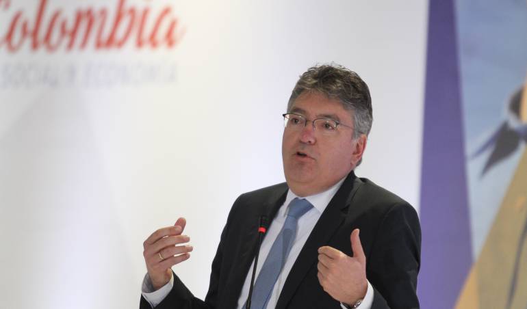 Ministro de Hacienda, Mauricio Cárdenas.