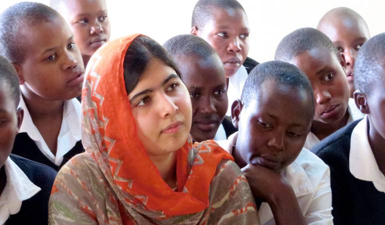 Malala anima a las jóvenes de todo el mundo a hacerse oír e impulsar cambios