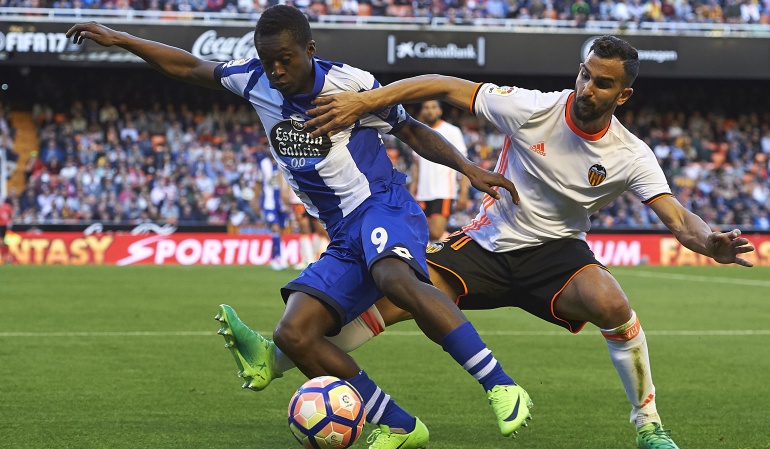 Marlos Moreno: He tenido una adaptación complicada al fútbol europeo: Marlos Moreno