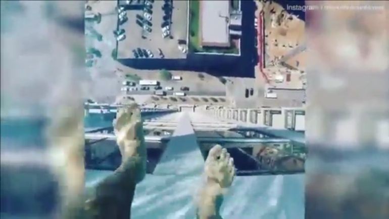 Esta piscina es tendencia en redes sociales por la altura a la que se encuentra.