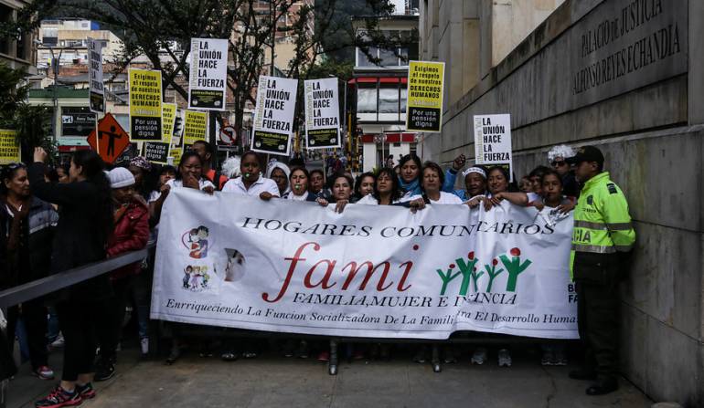 Corte Constitucional reconoce derecho pensional de 106 madres comunitarias
