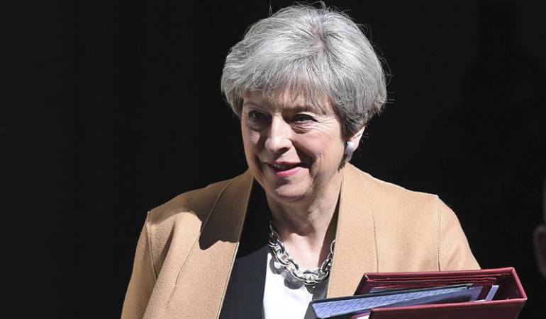 Theresa May, primera ministra del Reino Unido