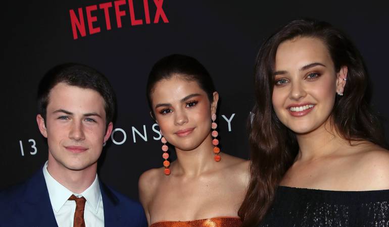 Dylan Minnette, Selena Gómez, Katherine Langford