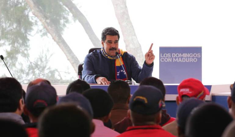 Crisis Venezuela: Maduro plantea "impulsar un proceso popular constituyente por vía electoral y pacífica”