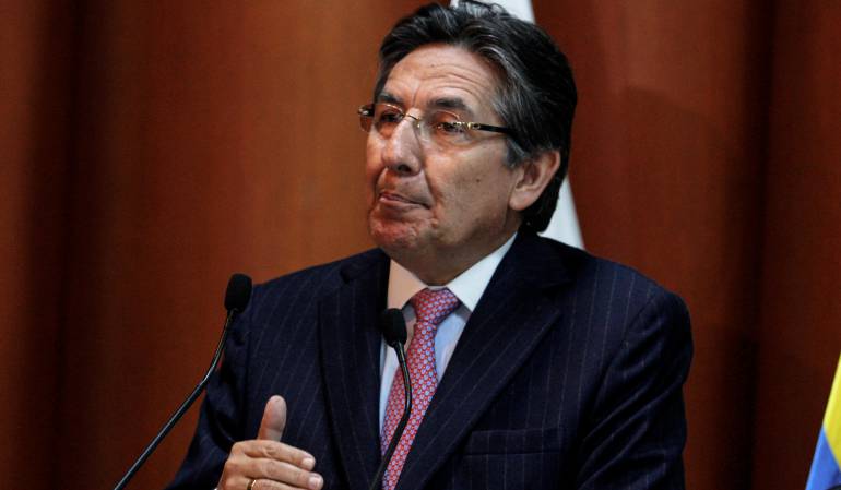 Fiscal general, Néstor Humberto Martínez.