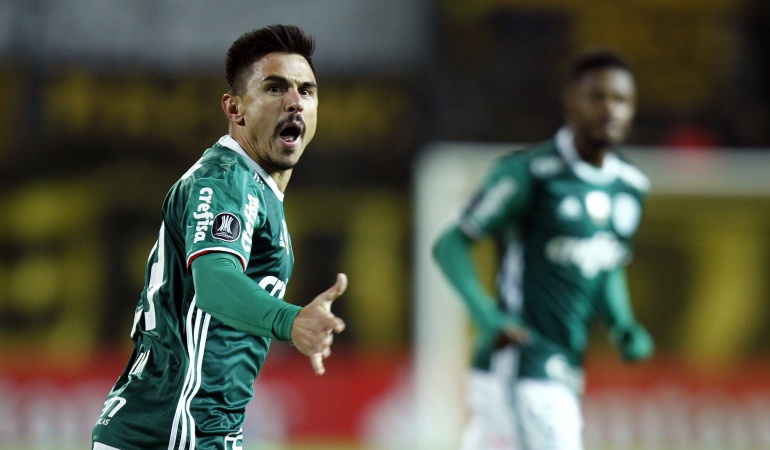 Palmeiras Peñarol Copa Libertadores: Como héroes fueron recibidos los jugadores de Palmeiras en Brasil