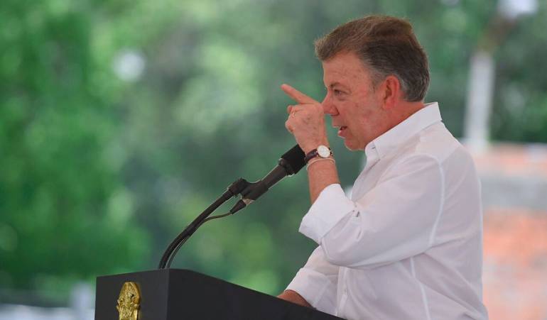 Juan Manuel Santos.