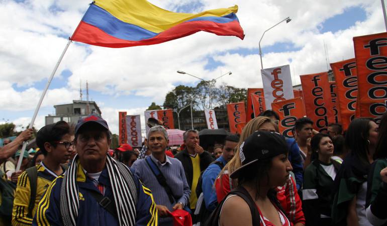 Protestas de maestros
