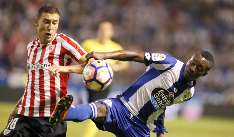 Marlos Moreno: Espero seguir en el Dépor de la Coruña: Marlos Moreno