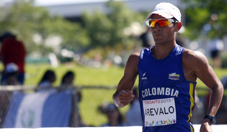 Éider Arévalo: Éider Arévalo, ganador en la Copa Panamericana de Marcha