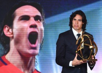 Édinson Cavani, elegido mejor futbolista de la Liga Francesa