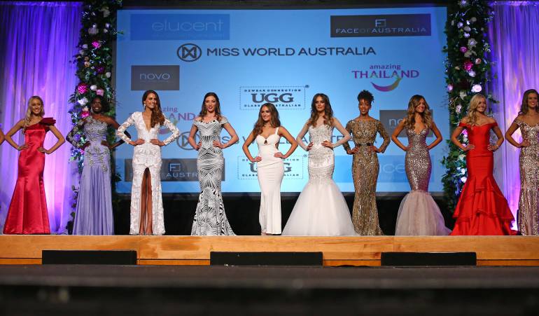 Miss World Australia 2016. Imagen de referencia.