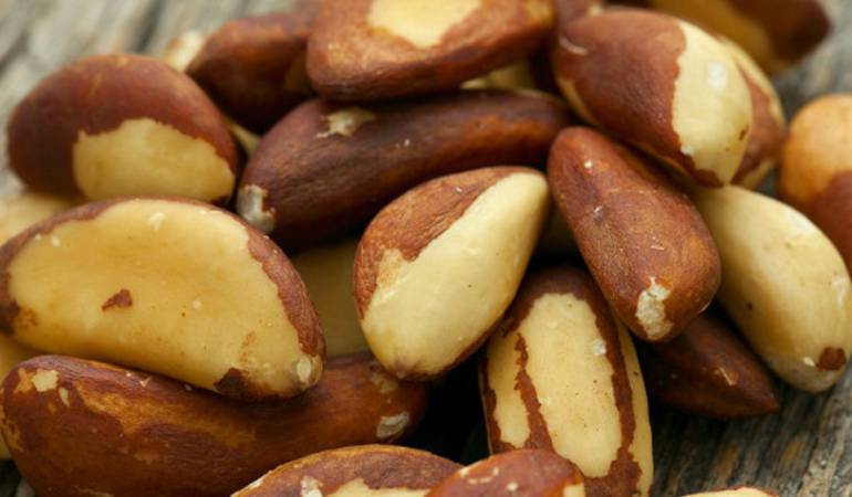 Las nueces de Brasil son uno de los alimentos más "naturalmente radiactivos".