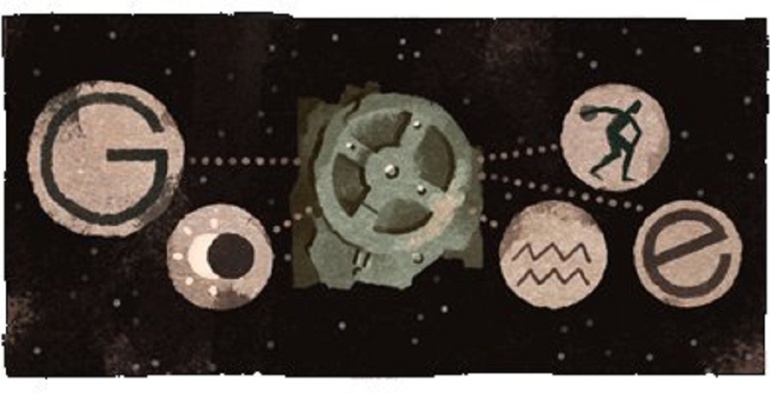 El buscador Google cambió su "doodle" por este particular artefacto.